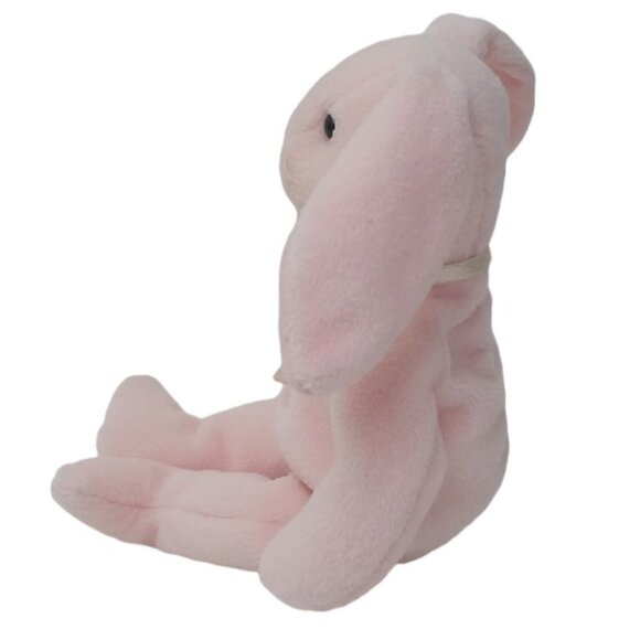 TY Beanie Baby 'Hoppity' Pink Easter Bunny - Picture 3 of 3